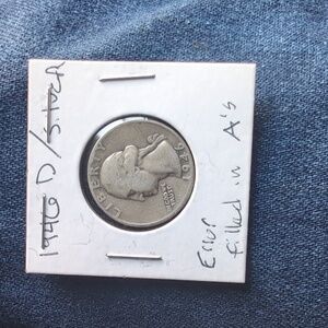 1946 D Liberty Coin with Error